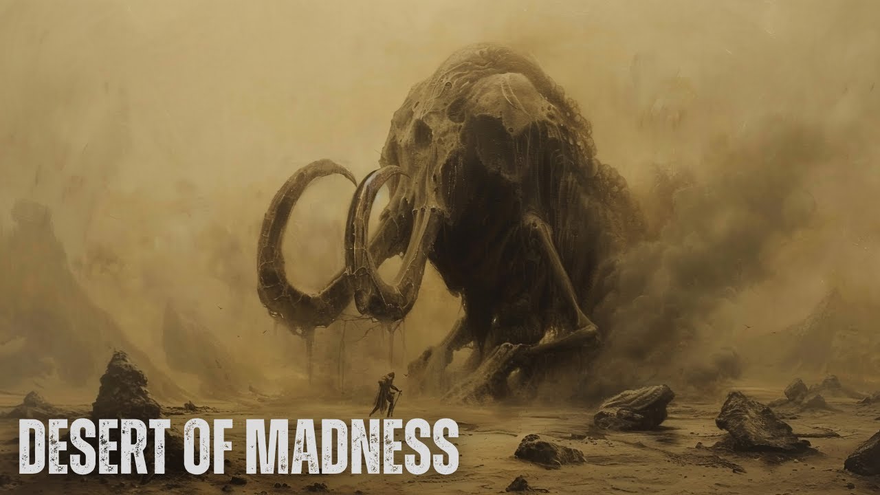 Desert Of Madness | 1 Hour Dark Ambient (Inspired By Clark Ashton Smith’s The Abominations of Yondo)
