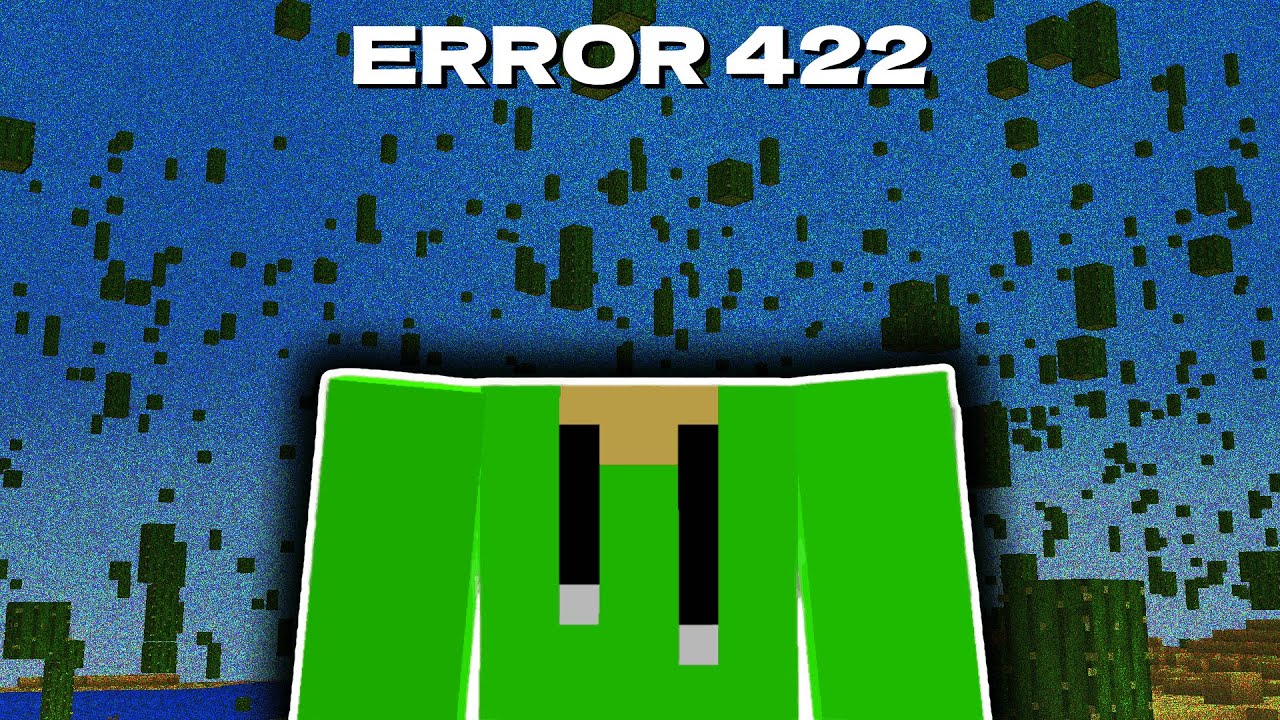 NAJBARDZIEJ ZGLITCHOWANA MODYFIKACJA W MINECRAFT... ERROR 422