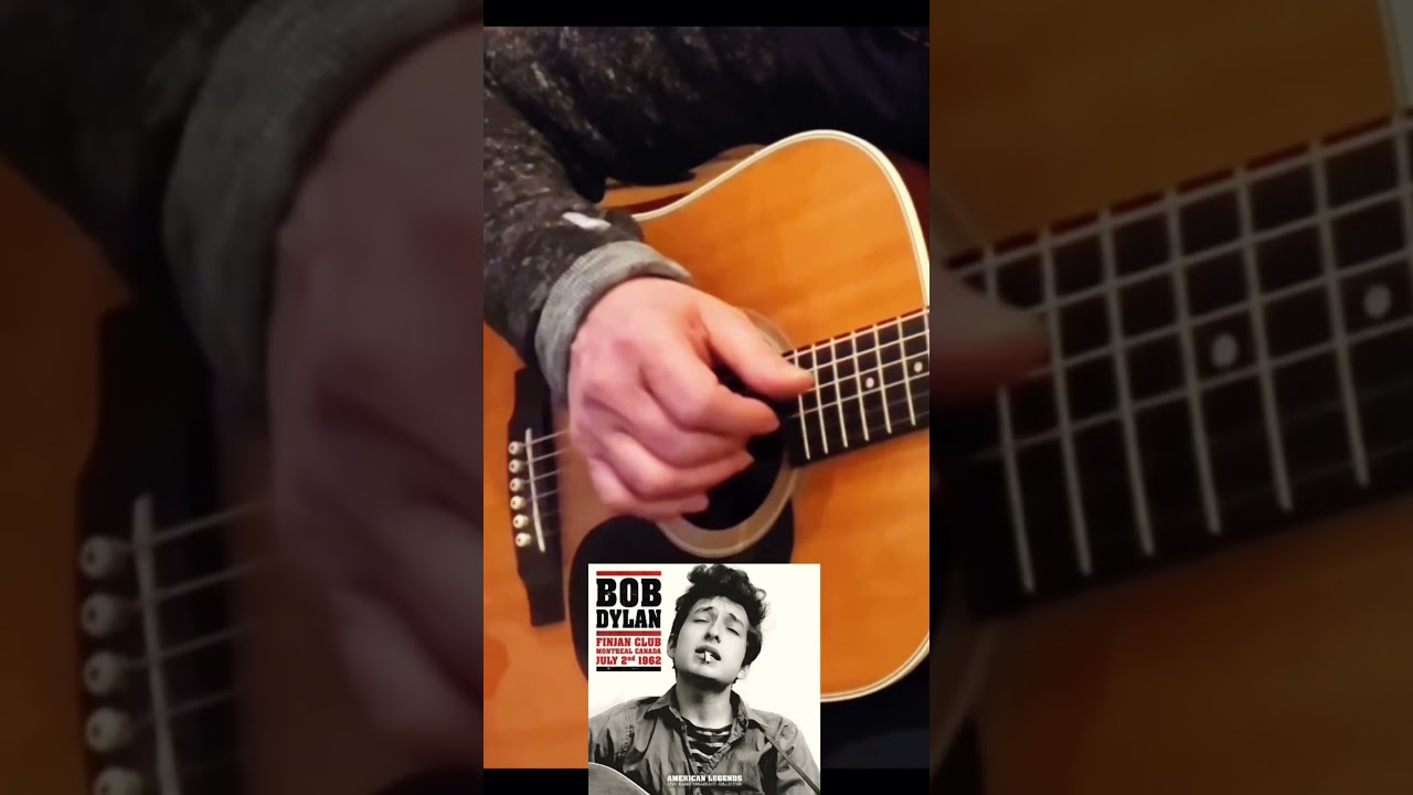 &lsquo;Still A Fool&rsquo; Bob Dylan 1962 FINJAN CLUB vsn (Standard - Capo 1)