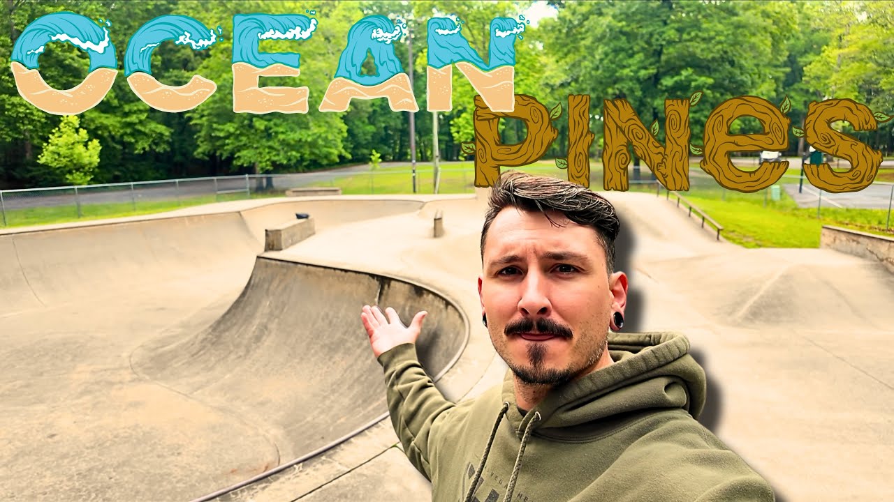 Ocean Pines Skatepark Review! Ocean City Maryland!