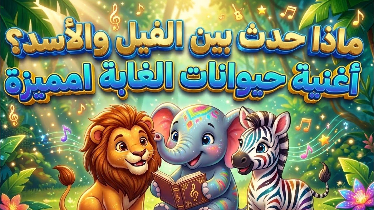   أجمل أغنية حيوانات الغابة