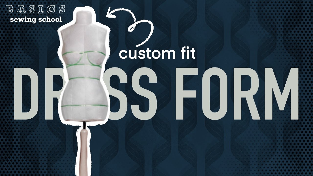 CUSTOM fit dress form perfect for DRAPING - THISISKACHI DIY