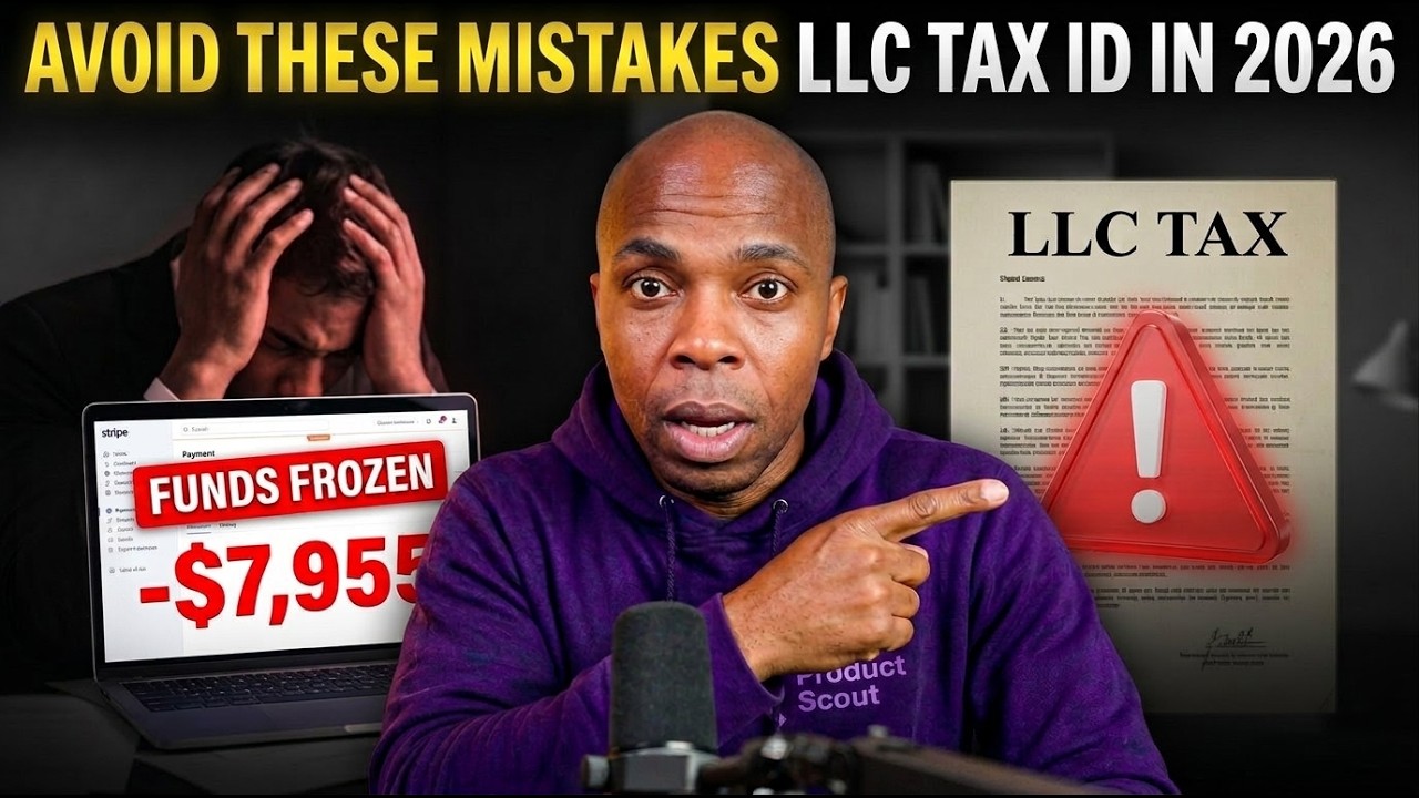 These LLC Tax ID Mistake could Gets US Sellers' Stripe Accounts Flagged