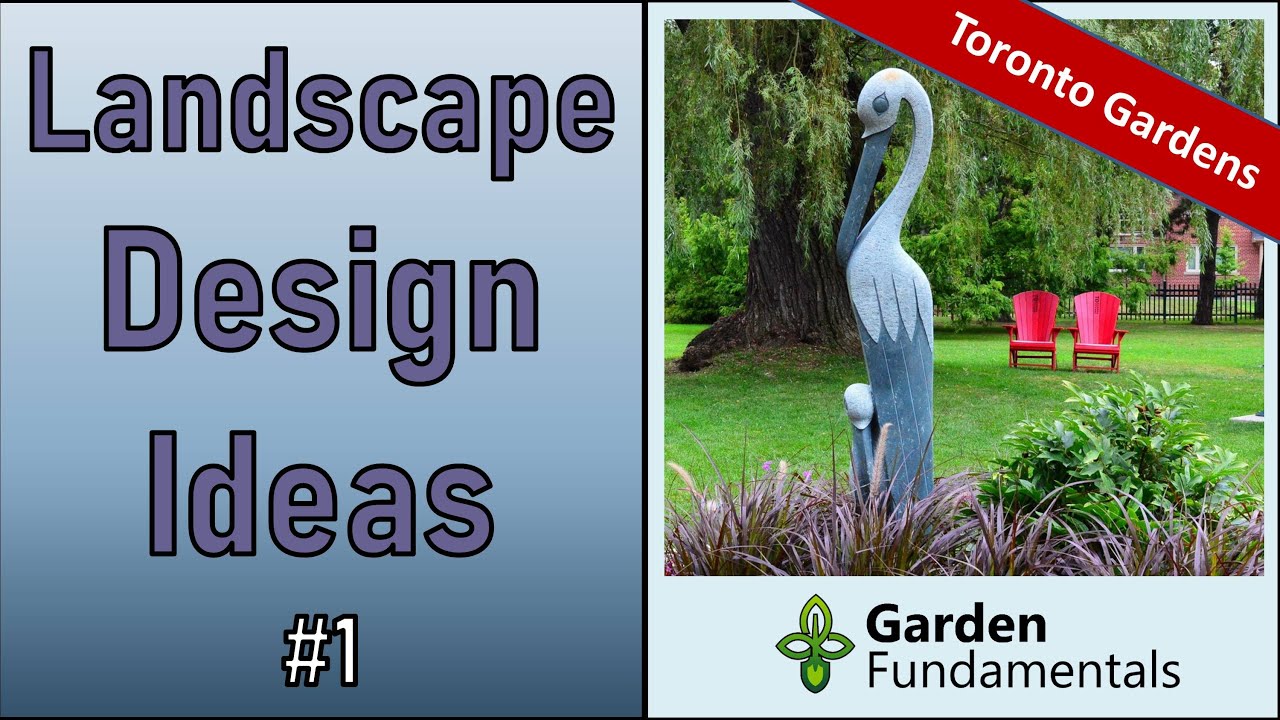 Landscape Design Ideas #1 🌾🌟🍀 A Visit to the Toronto Botanical Garden