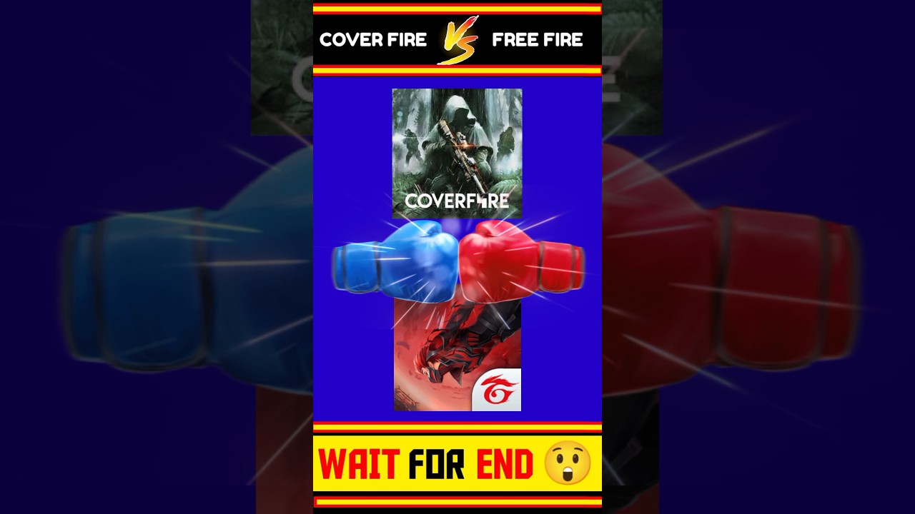 COVER FIRE VS FREE FIRE 🔥 | BEST GAME ❓#shorts #ytshorts #youtubeshorts