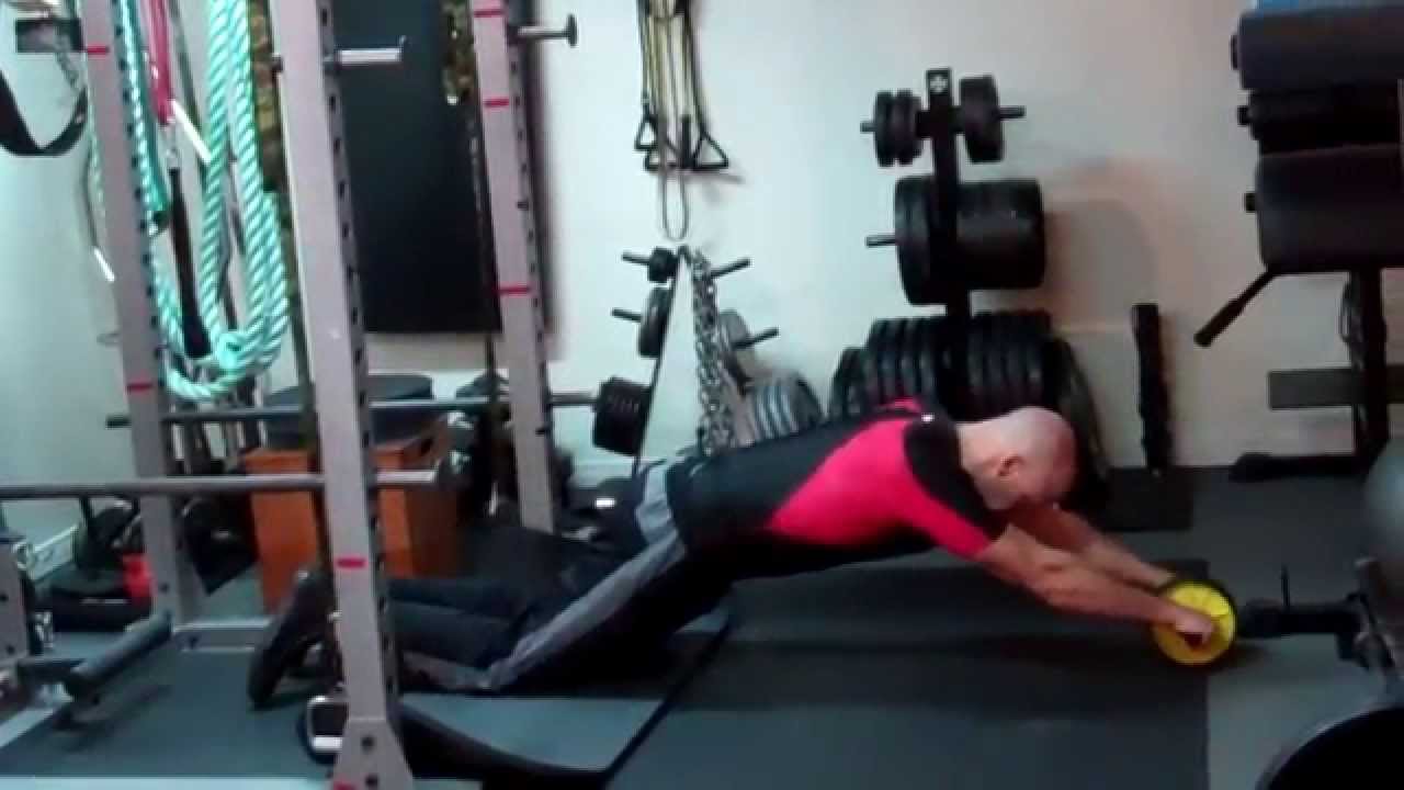 Standing Ab Wheel Rollout Progressions