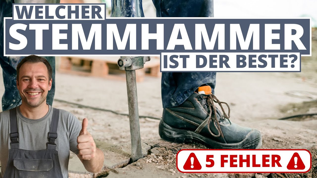 Bester Stemmhammer - 5 Fehler beim Kauf