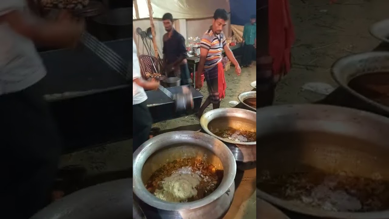 চট্রগ্রামের জনপ্রিয় ওরশের আখনি বিরিয়ানি রান্না  আবদুল মান্নান বাবুর্চি, চট্রগ্রাম মোবাঃ ০১৮১৮১৪১৬৭৫