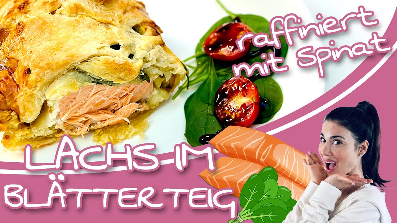 Deine Gäste werden staunen! | Rezept für Lachs mit Frischkäse im Blätterteig