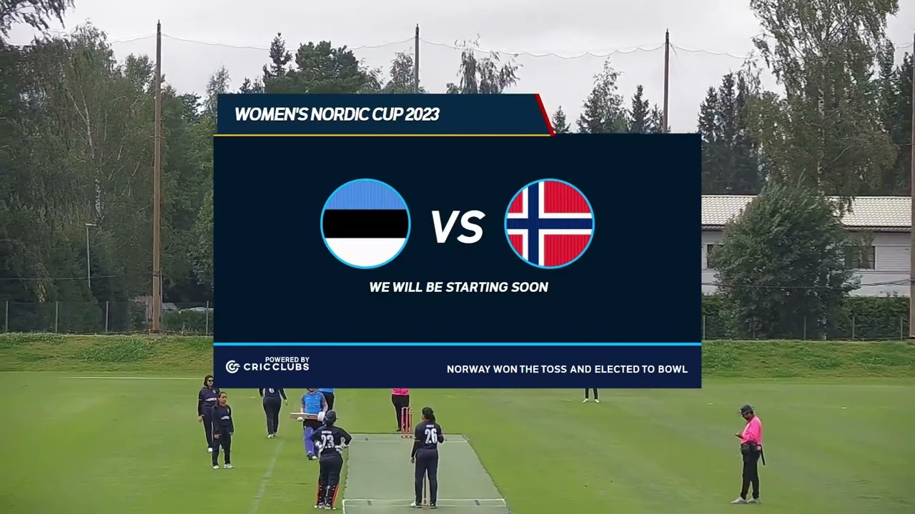 Women's Nordic Cup 2023: Estonia v Norway T20I