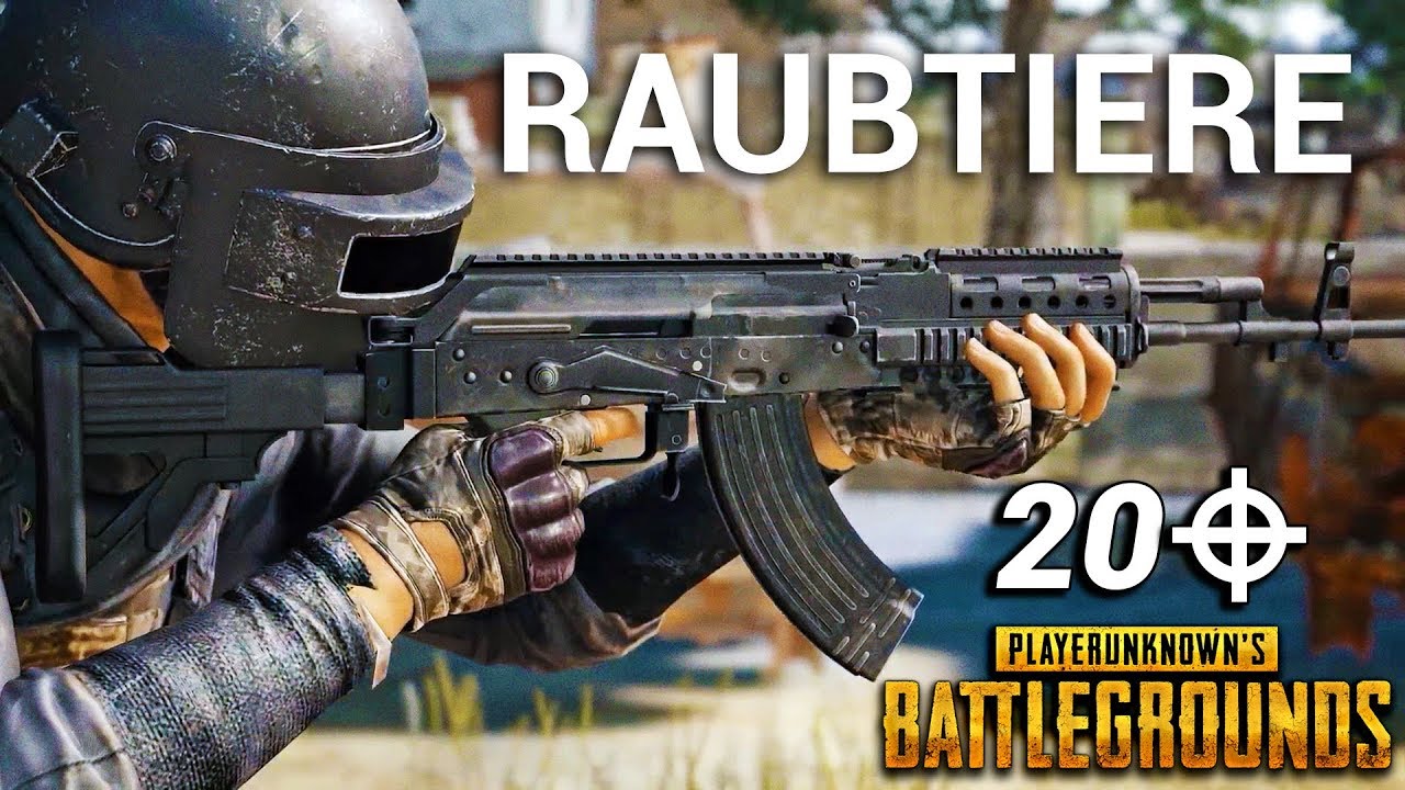 RAUBTIERE! - Neue 7.62mm Lieblingswaffe! 20 Kills - PUBG 🌴