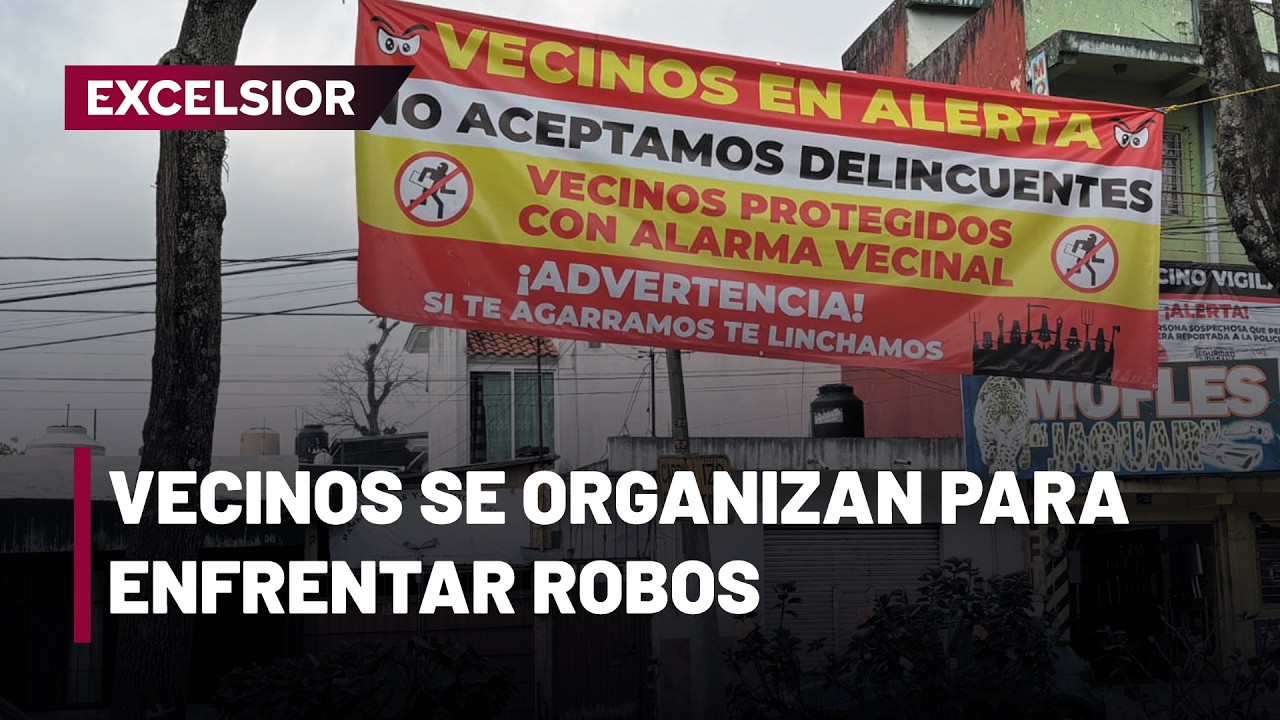 Vecinos de Xalapa amenazan con linchar a ladrones