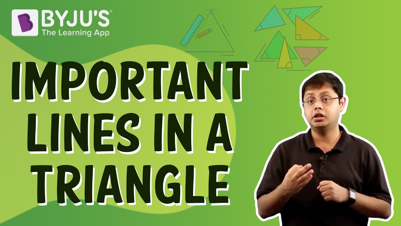Important Lines In A Triangle | Class 7 | Learn With BYJU'S