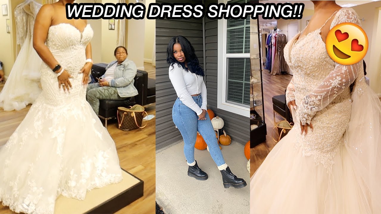 WEDDING DRESS SHOPPING!! *omg*