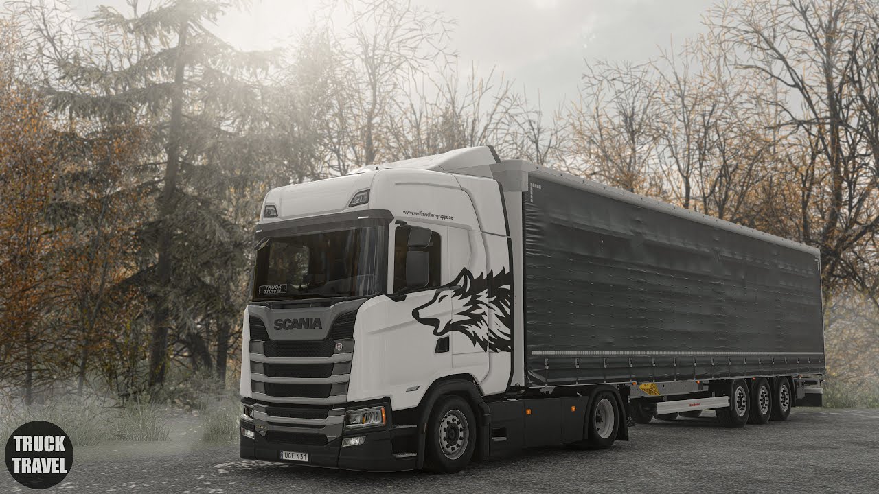 Realistic Driving Scania 450S Super Euro Truck Simulator 2 POV Drive 4K 1.57+Wheel Cam