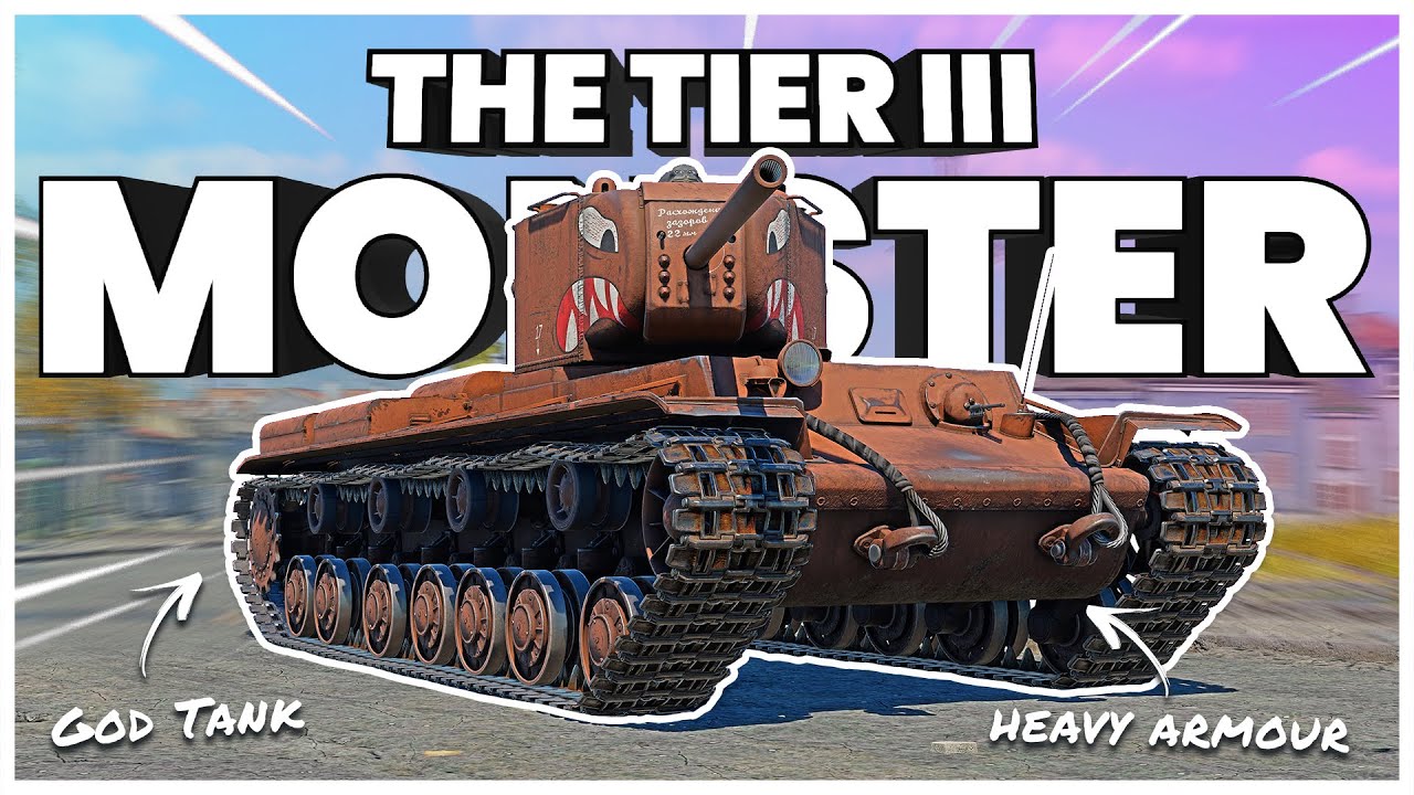 The UNSTOPPABLE Tank of TIER III (War Thunder KV-220)