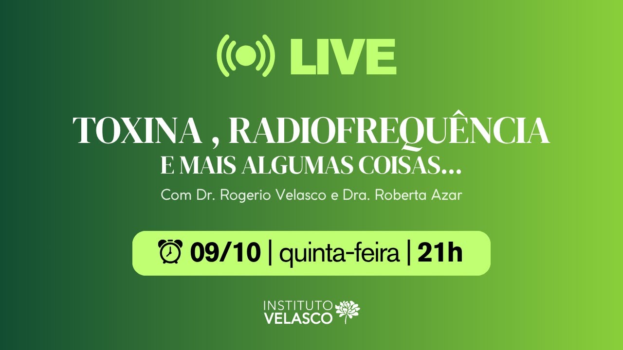 Toxina Botulinica, Radiofrequência e mais algumas coisas...