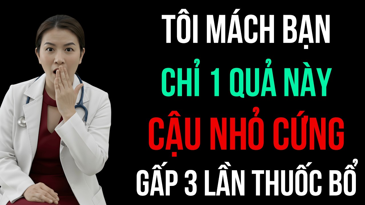 Không Cần Thuốc Đắt Tiền, Bổ Sung Đúng Chất Này Giúp Quý Ông Lấy Lại Phong Độ Tuổi 30