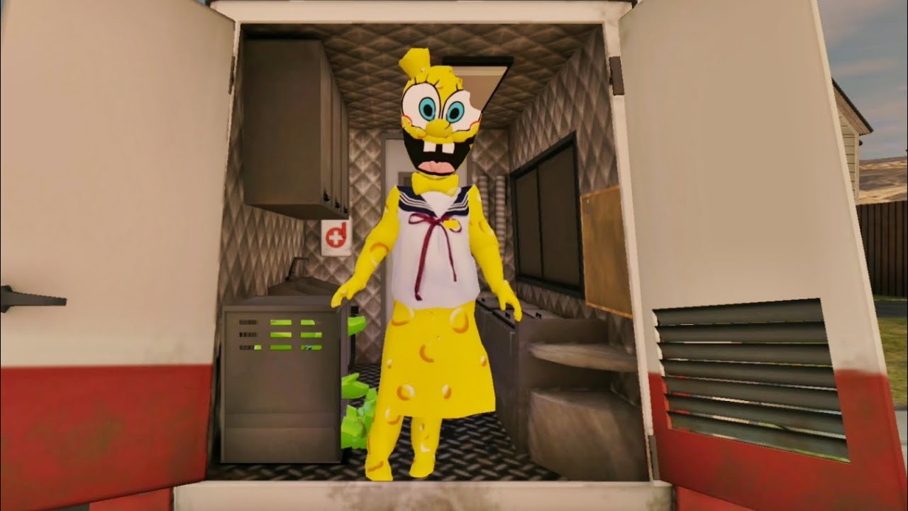 Ice Scream 1 SpongeBob Full Gameplay