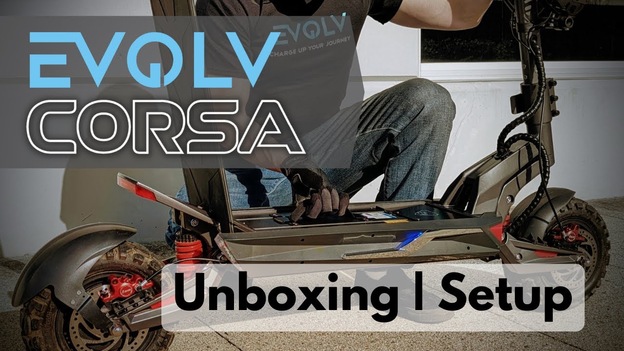 EVOLV Corsa | Unboxing & Setup