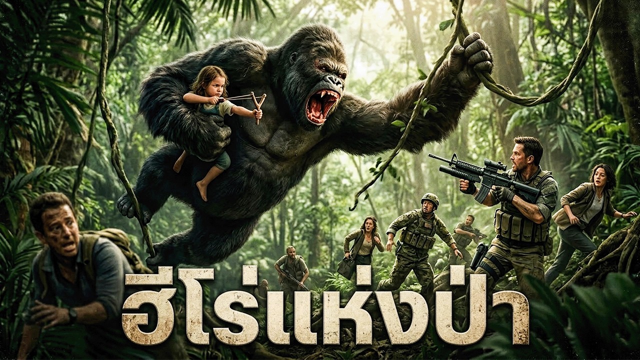 【🎞️พากย์ไทย】ซินเดอเรลล่าถูกกอริลลาพาเข้าป่า ปีต่อมากลับมาแก้แค้น!🦍#ภาพยนตร์แอ็คชั่น