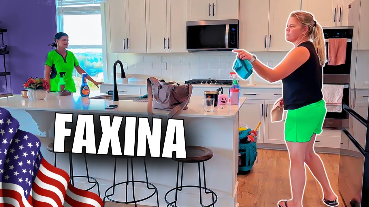 🇺🇸 ELA RECLAMOU AO LIMPAR A MINHA CASA!