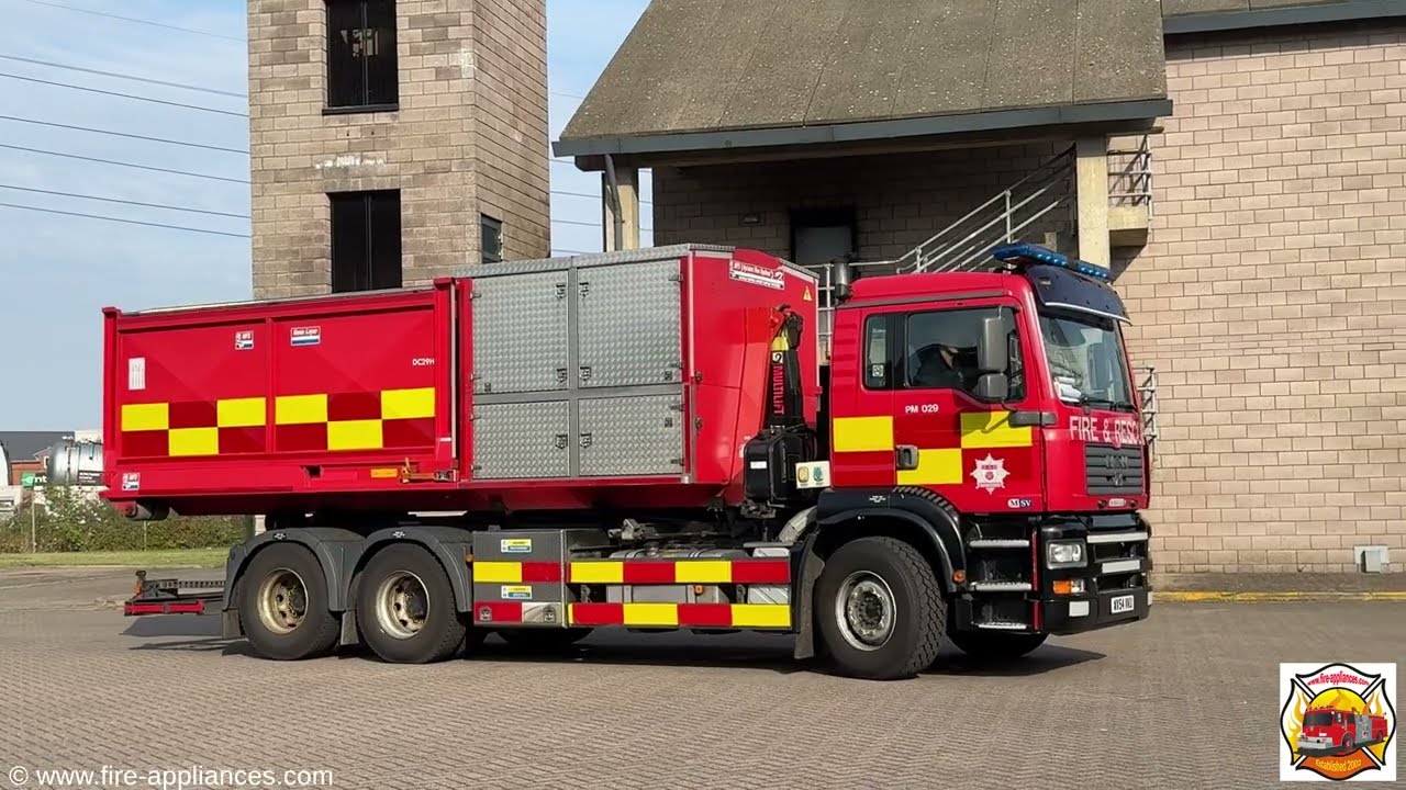 Northamptonshire Fire and Rescue Service | Corby Prime Movers | 4K, HD