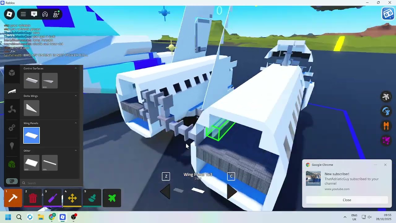 part 2 of making my boeing 727!