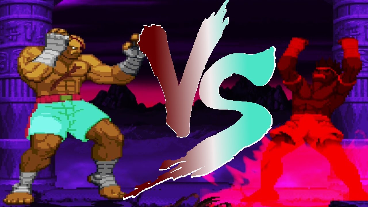 Supreme Sagat VS Nega Virus Joe Higashi Mugen Street Fighter VS KOF