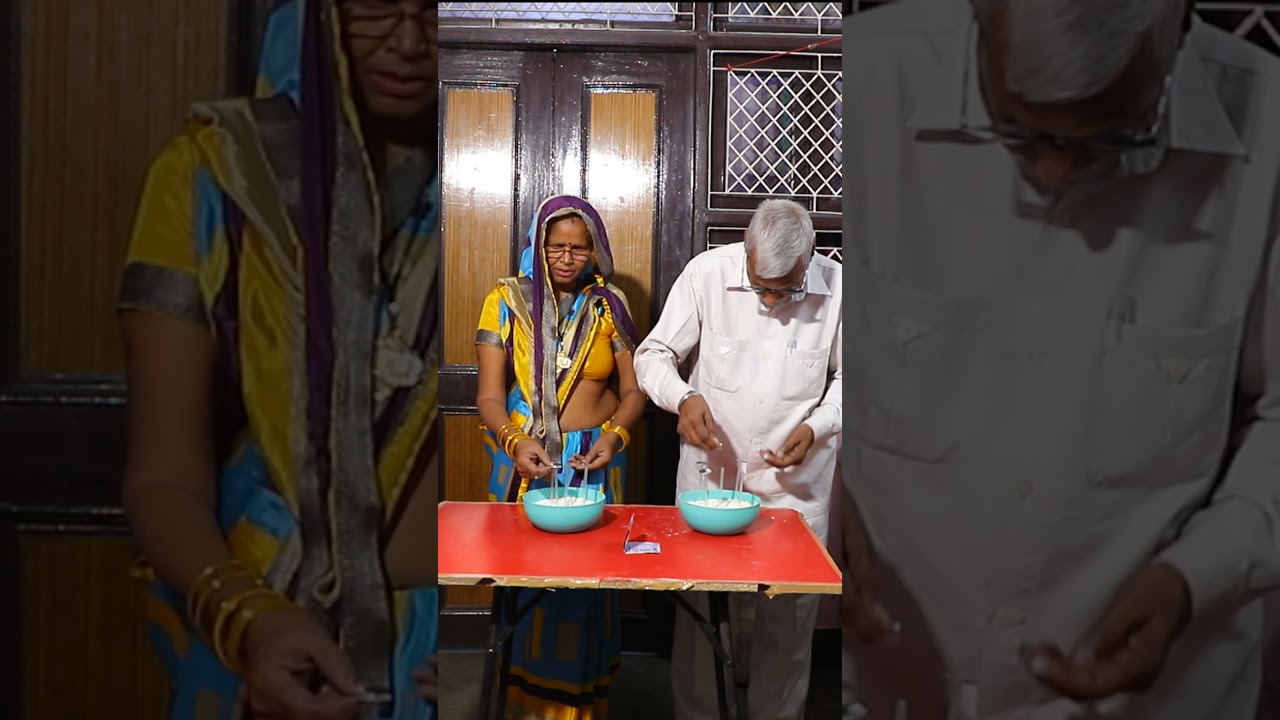 Balance The Coin On Straw Challenge 