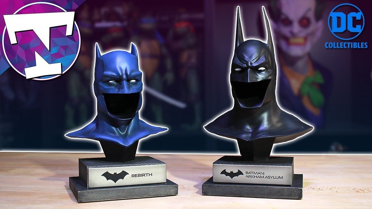 Unboxing DC Gallery Batman Cowl Statues!