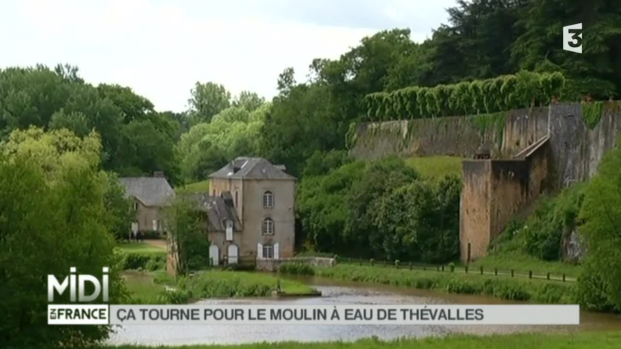 VU D'ICI : Ça tourne pour le moulin à eau de Thévalles
