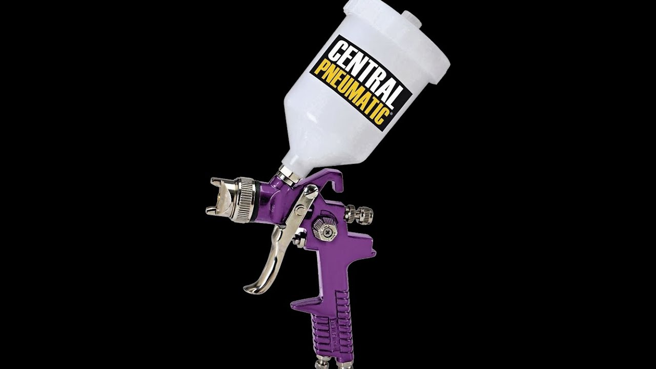 Spraying BIN shellac primer with a $14 Harbor Freight HVLP spray gun