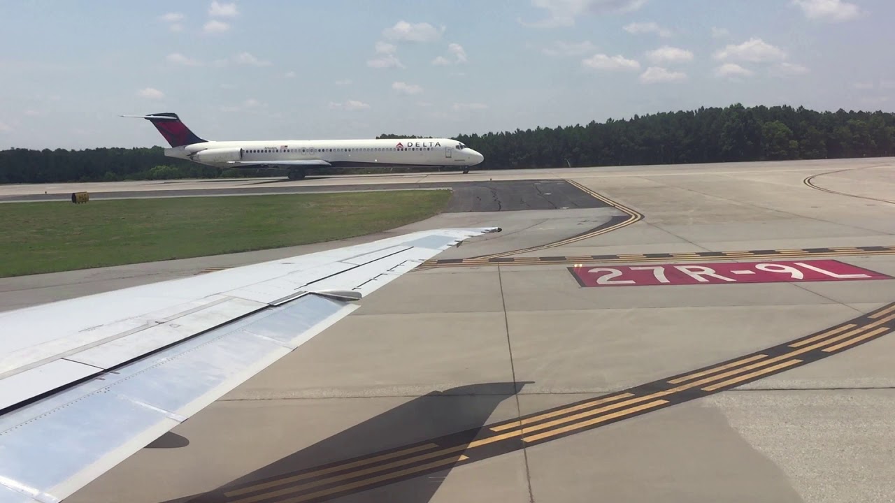 Delta airlines MD-88 ATL-PBI (Takeoff to Landing)
