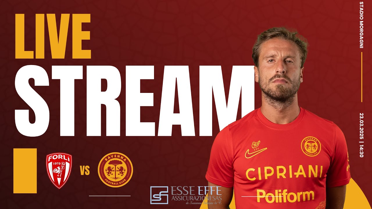 LIVE STREAMING | Forlì - Ravenna FC | 23 marzo 2025 | CAMPIONATO SERIE D