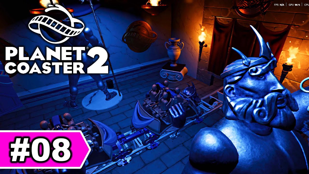 Indoor-Bereich - Drunken God | Planet Coaster 2 Let's Play #08