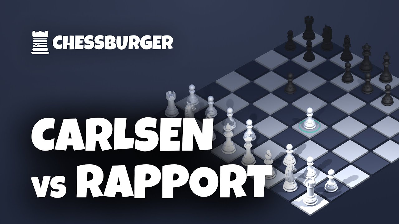 CARLSEN - RAPPORT Partita di Scacchi Blitz Assurda