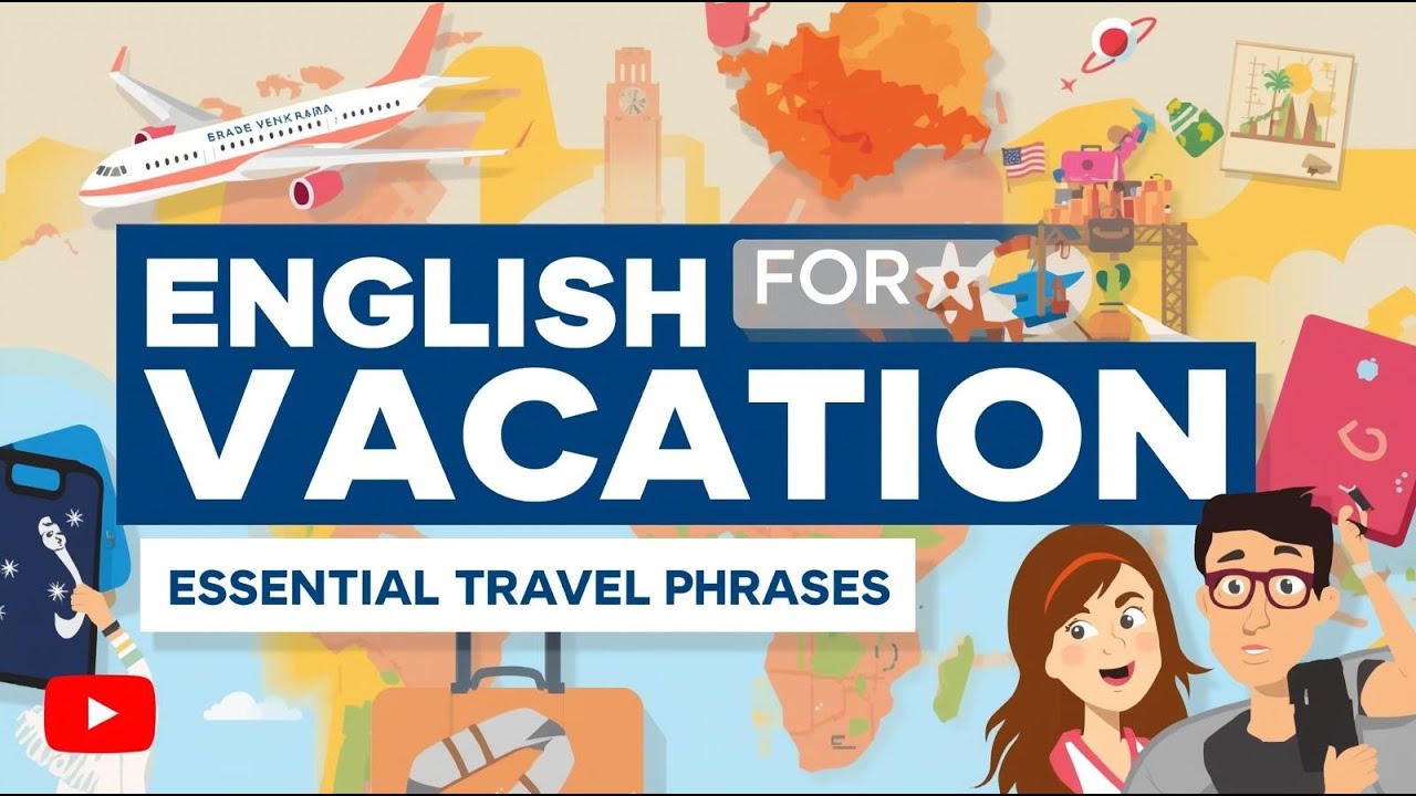 English for Vacation | Essential Travel Phrases for Beginners | Practice with Podcast