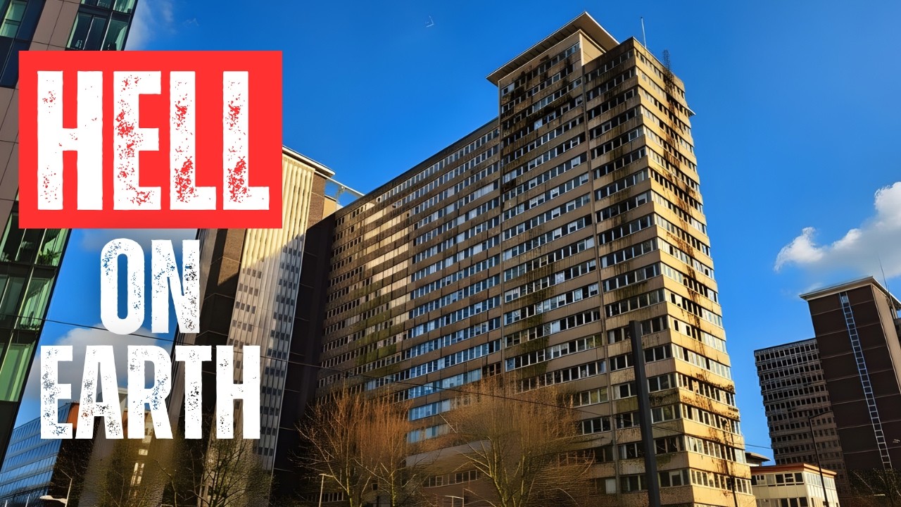 HELLHOLE: I Explore the MASSIVE Ruined HOME OFFICE Building in CROYDON | Lunar House URBEX