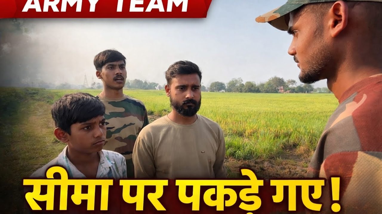 इंडियन आमी ने बाडर पर एक 