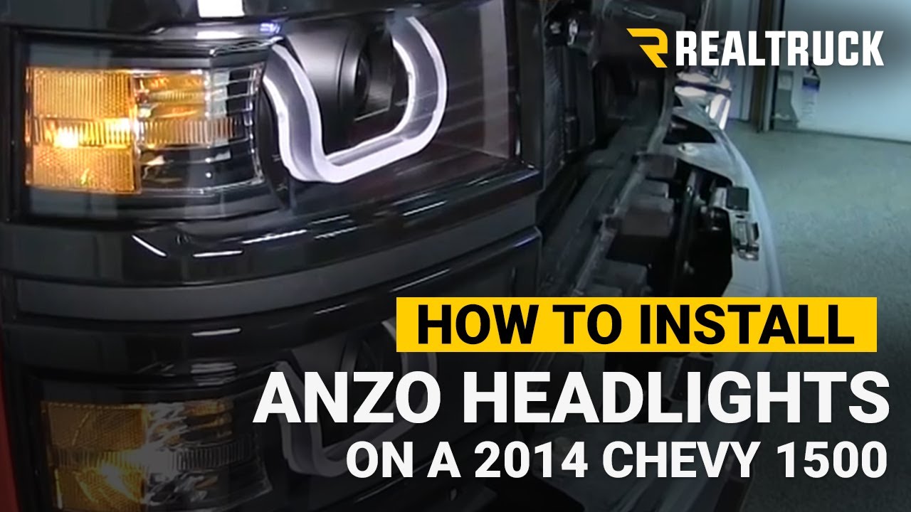 How To Install Anzo U-Bar Projector Headlights