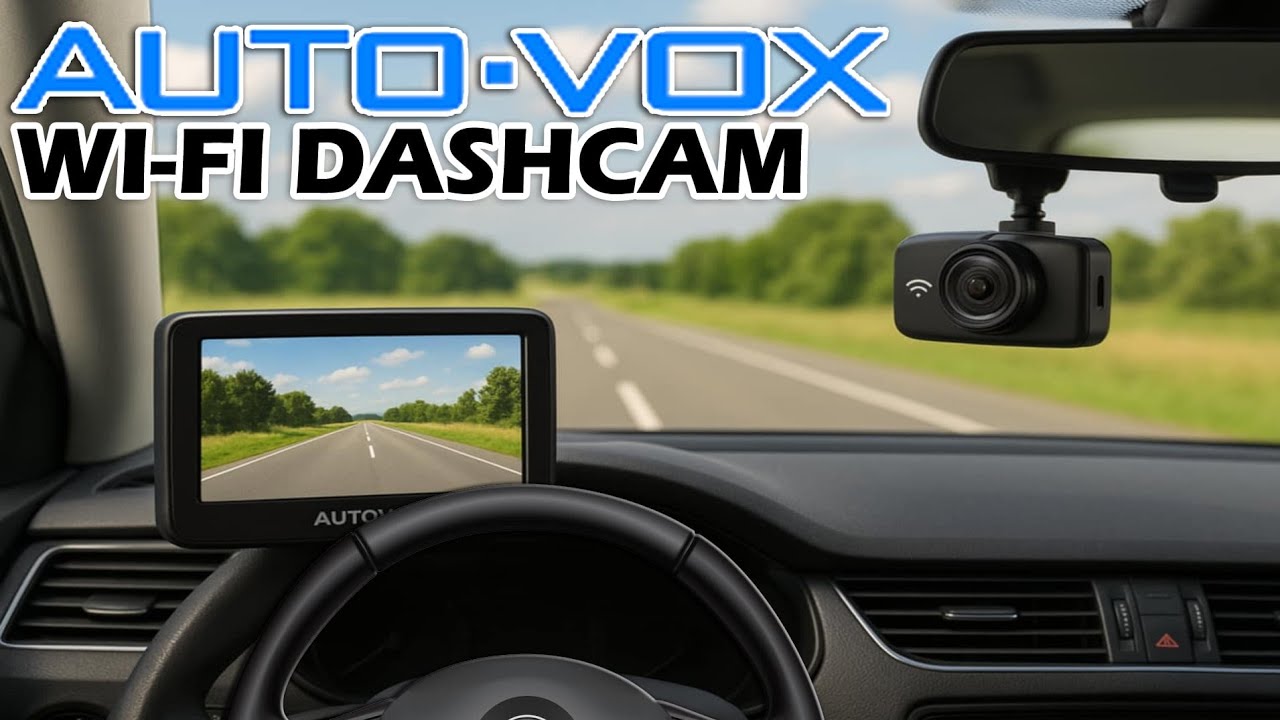 AUTOVOX, Colleghi e funziona: la Dashcam/Retrocam Wi-Fi senza fili, più semplice di sempre!😱