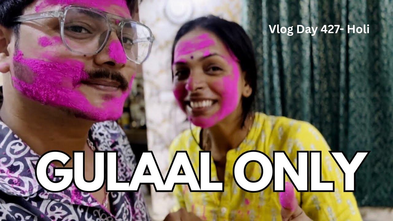 Is Baar Shant Holi | Family Ke Saath | Day 427 #totbynitin #holi2026