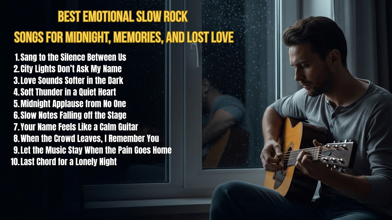Emotional Slow Rock Songs for Lonely Nights — I Sang to the Silence Between Us
