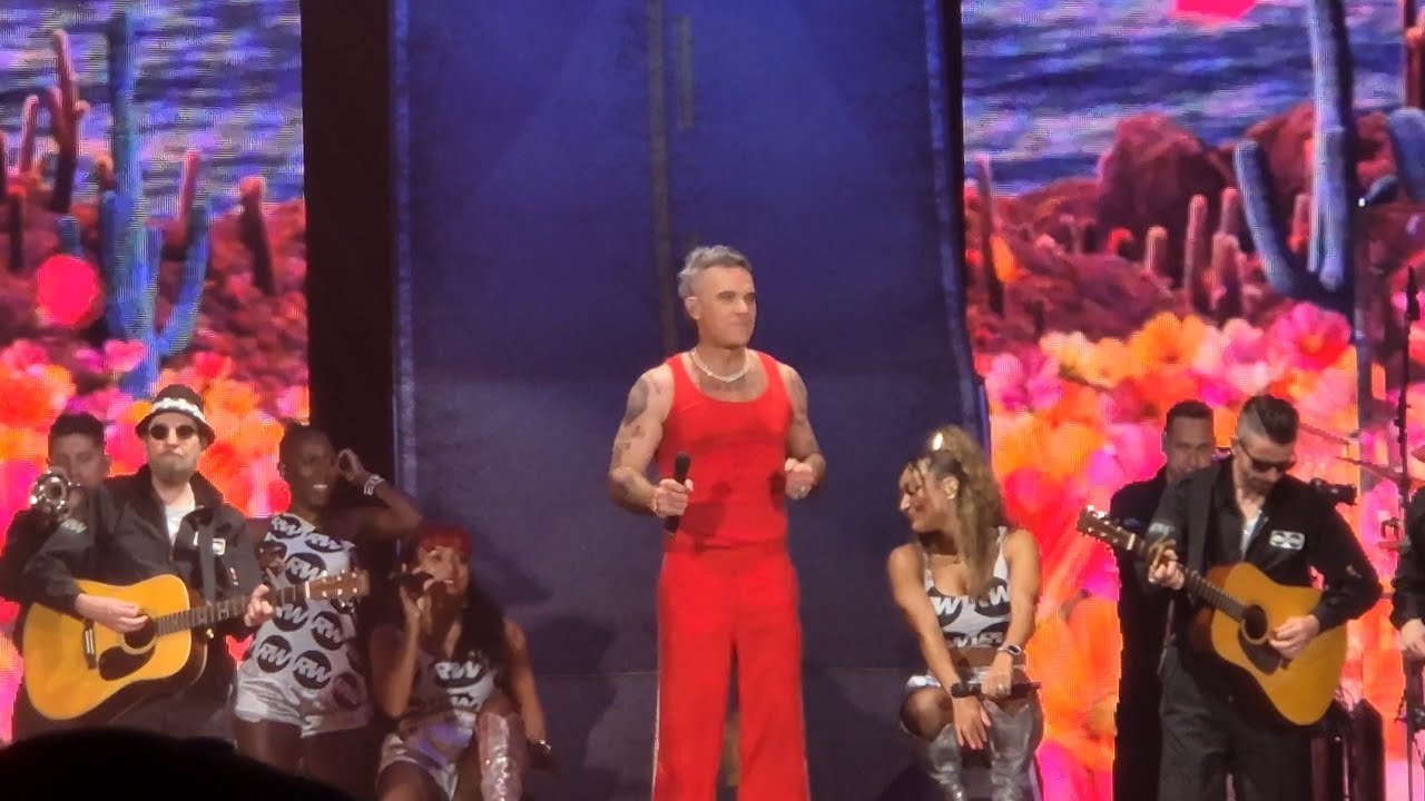 Robbie Williams: The Road to Mandalay | Live in München, Olympiastadion, 26.7.2025 (Brit-Pop Tour)