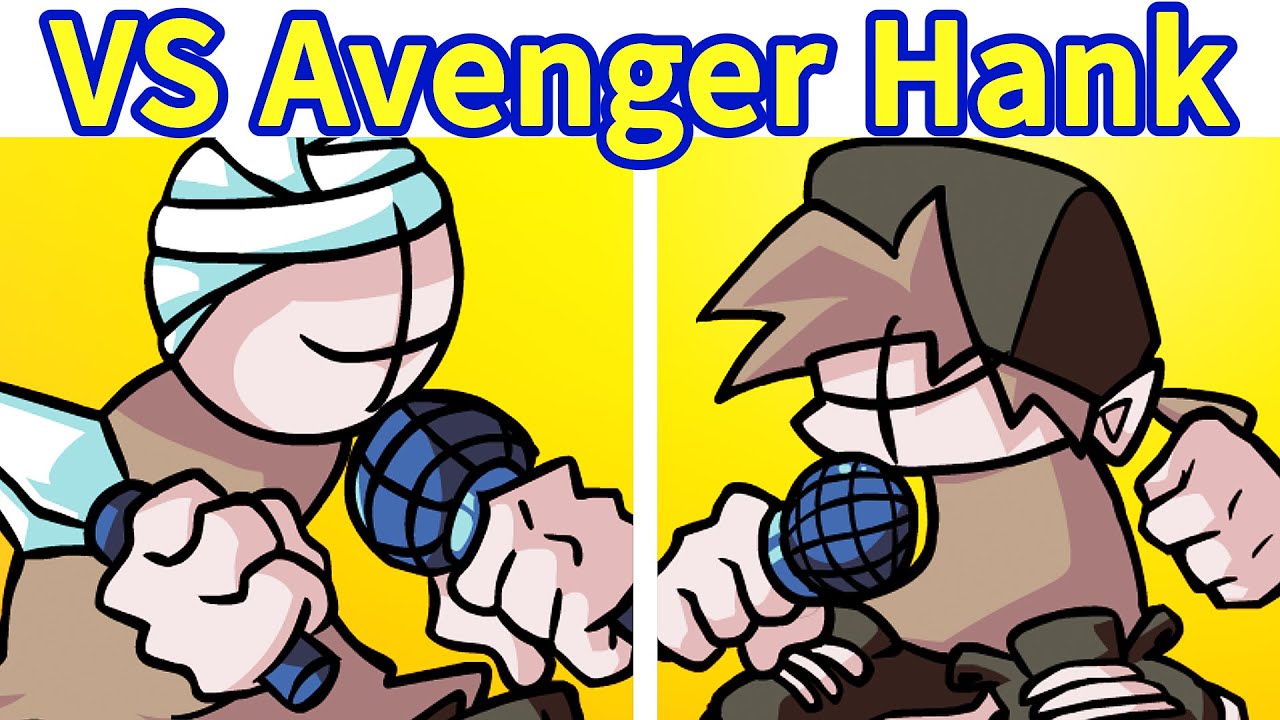 Friday Night Funkin': VS Avenger Hank [Madness Combat 3] - FNF Mod