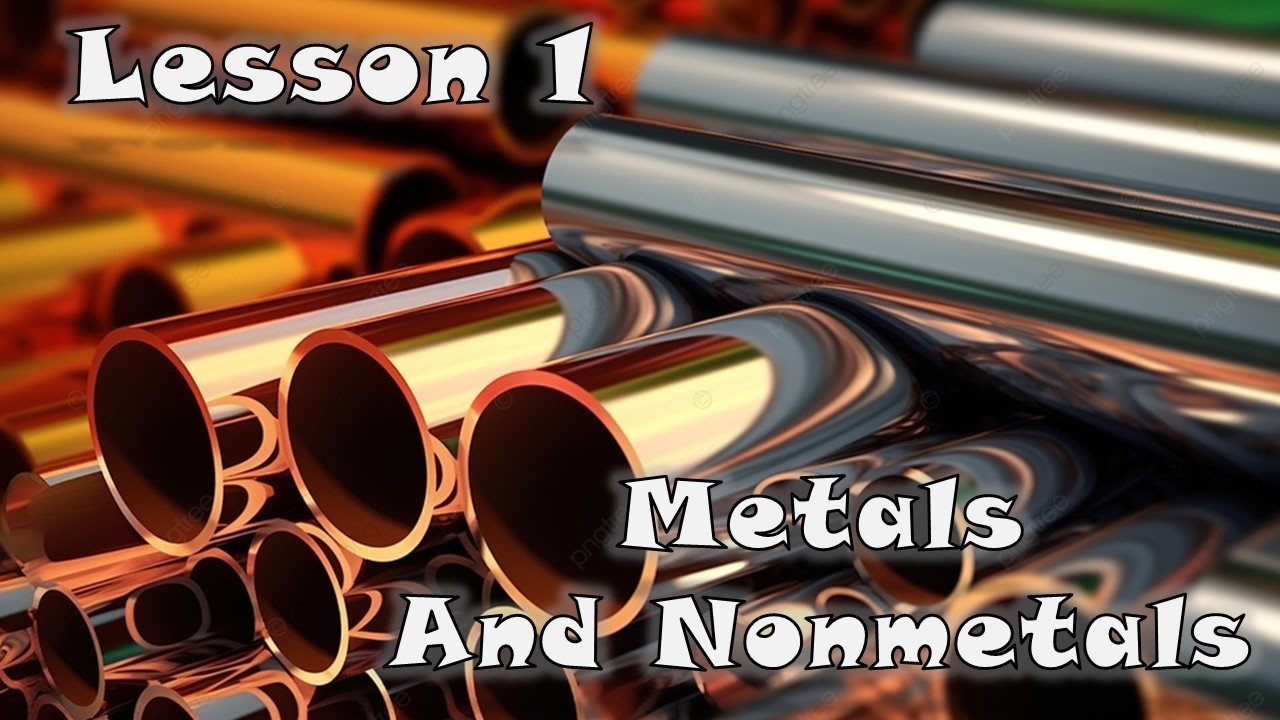 Science - prep. 1 - 2nd term - unit 1 - lesson 1 - Metals and nonmetals