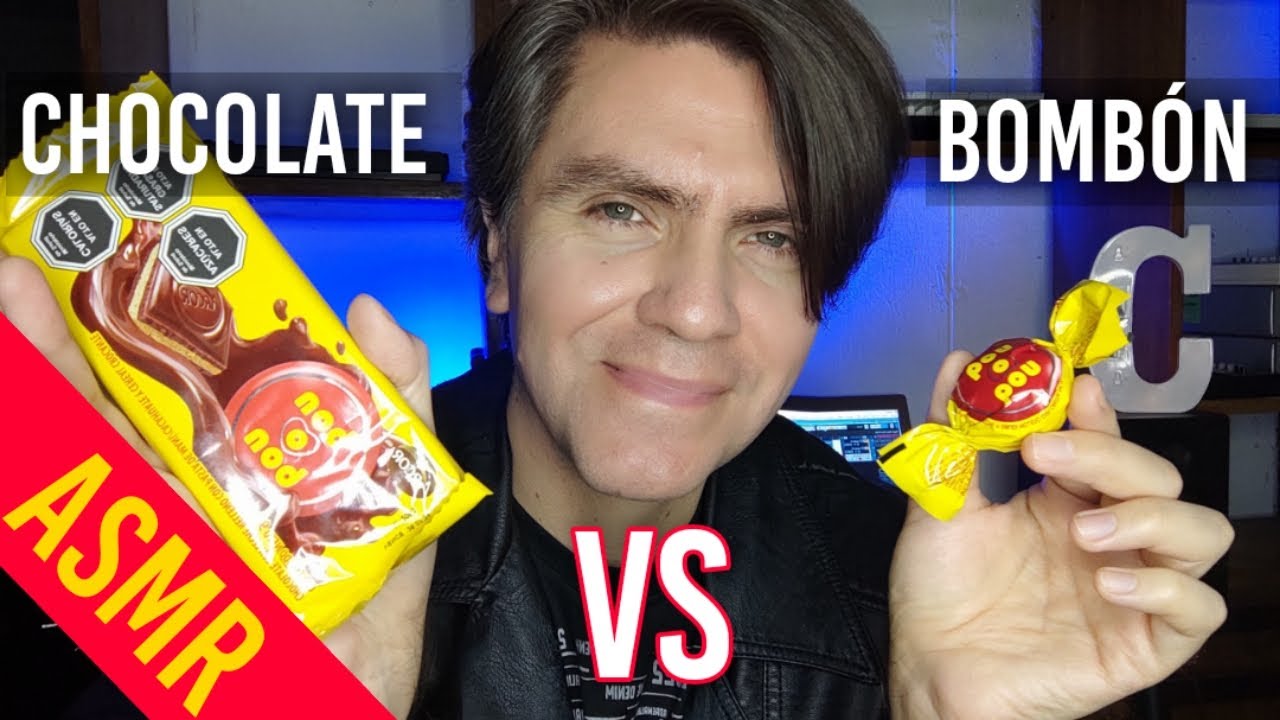 ASMR CHOCOLATE VS BOMBÓN #Asmr #ASMRparadormir #asmrvideo #asmrchocolate #asmreating
