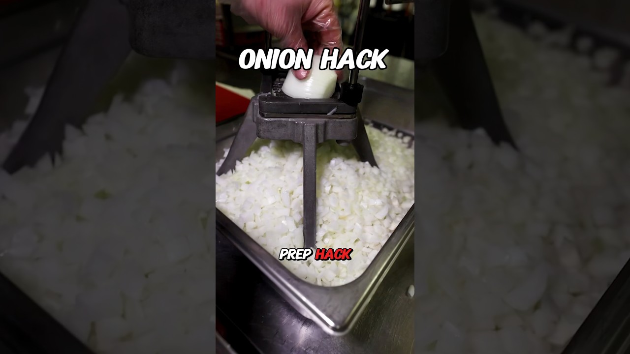 Onion prep hack 🧅We use this trick to level up our sides, and you can too.