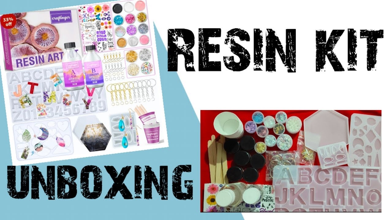 Resin kit unboxing from Amazon #youtube #youtubevideo #resinkit #unboxing
